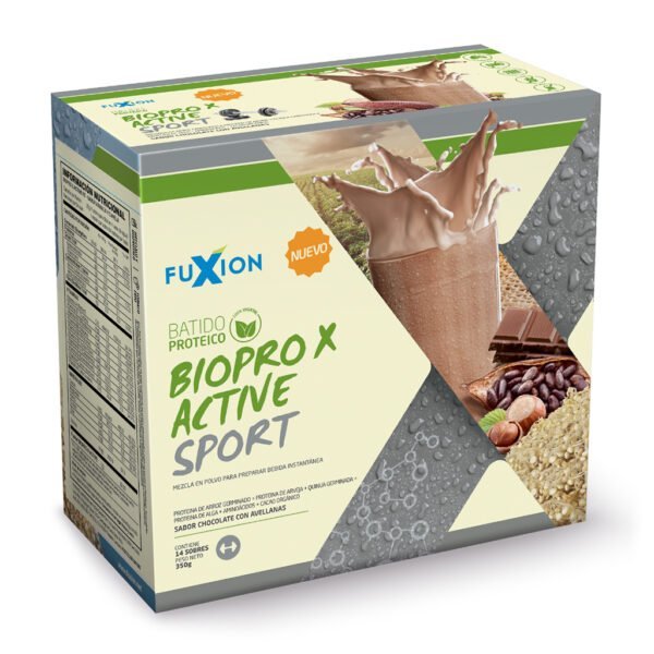 BIOPRO X ACTIVE SPORT - CHOCOLATE CON AVELLANAS BOLIVIA